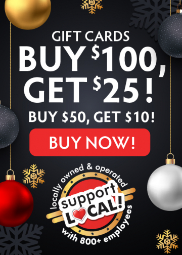 Buy $100 Get $25 Deal